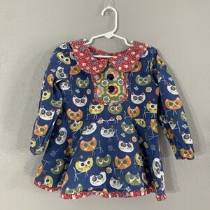 Jelly the Pug‎ Size 6 Cat Meow Collection Millie Shirt Only Cotton #1367